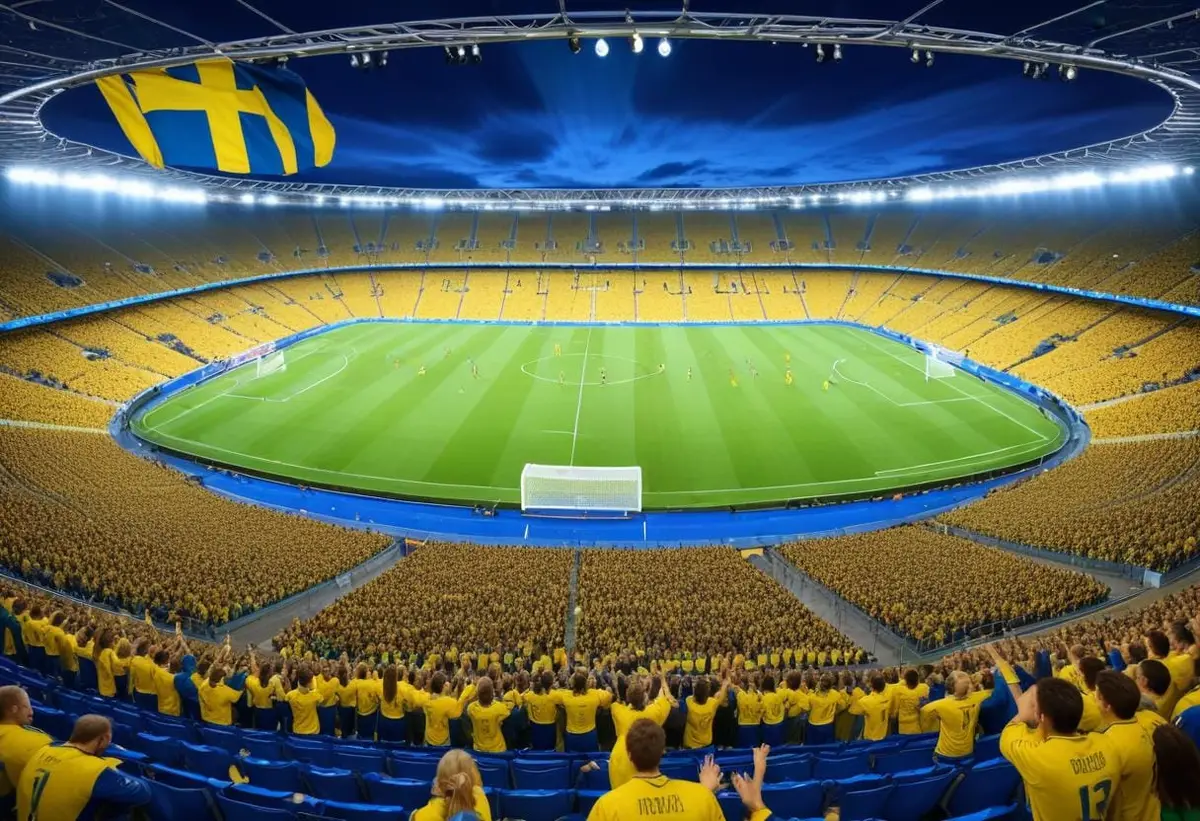 Sveriges herrlandslag i fotboll illustration